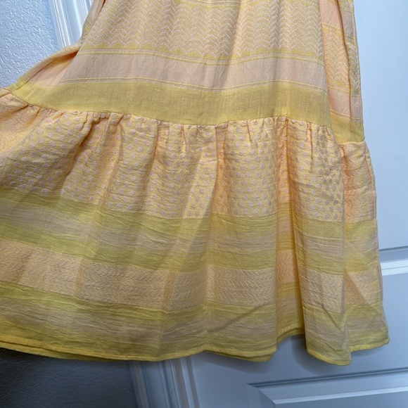 NEW SUMMERY COPENHAGEN Women's Rose Short Dress IN YELLOW‎ SIZE MEDIUM - Picture 10 of 12